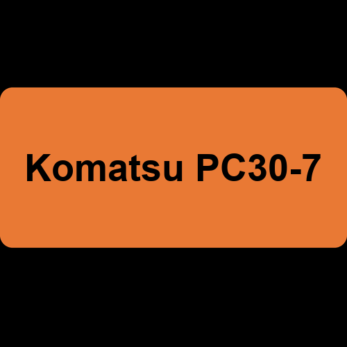 Komatsu PC30-7